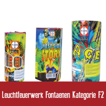 Leuchtfeuerwerk Fontaenen Kategorie F2