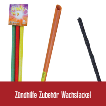 Zündhilfe Zubehör Wachsfackel