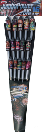 Pinto Jumbo Power Big 15 Raketenset